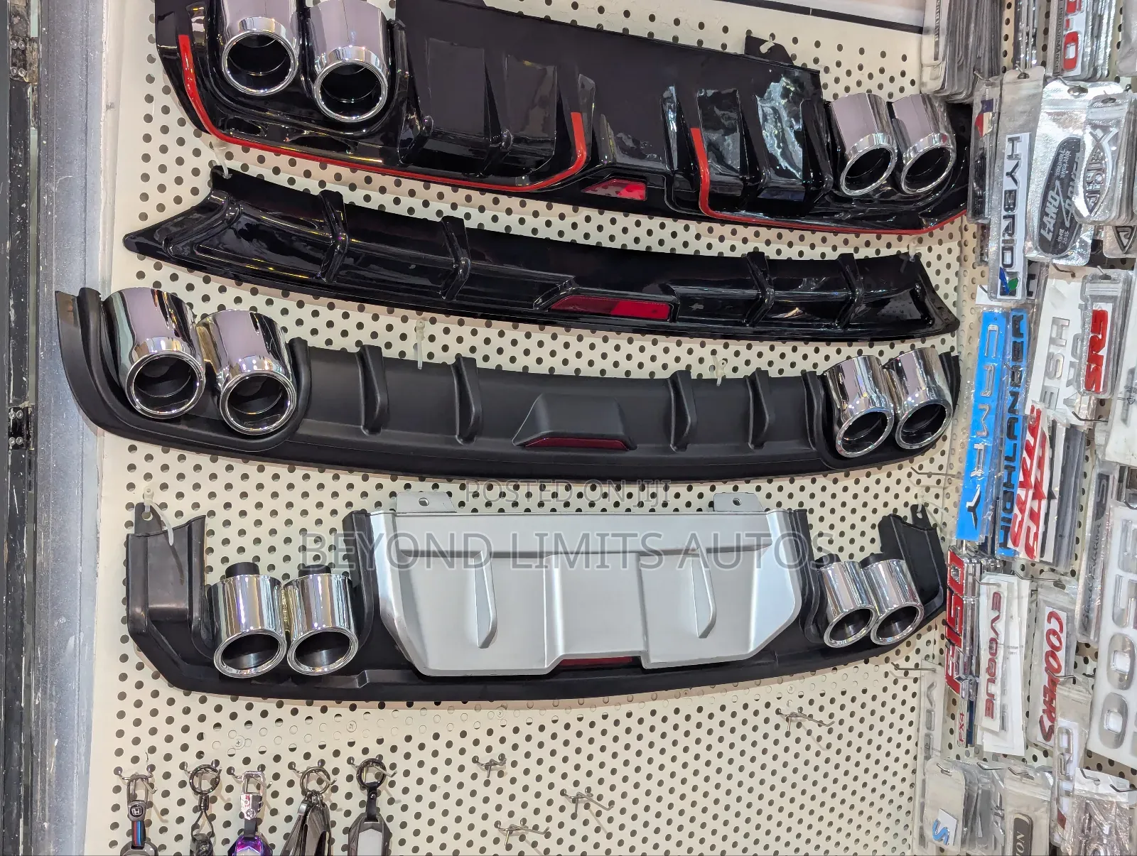 All Kinds of Cars Back Bumper Diffuser Available