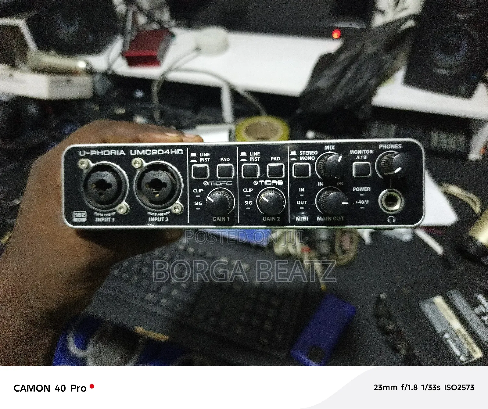 Behringer Uphoria 204hd Studio Soundcard