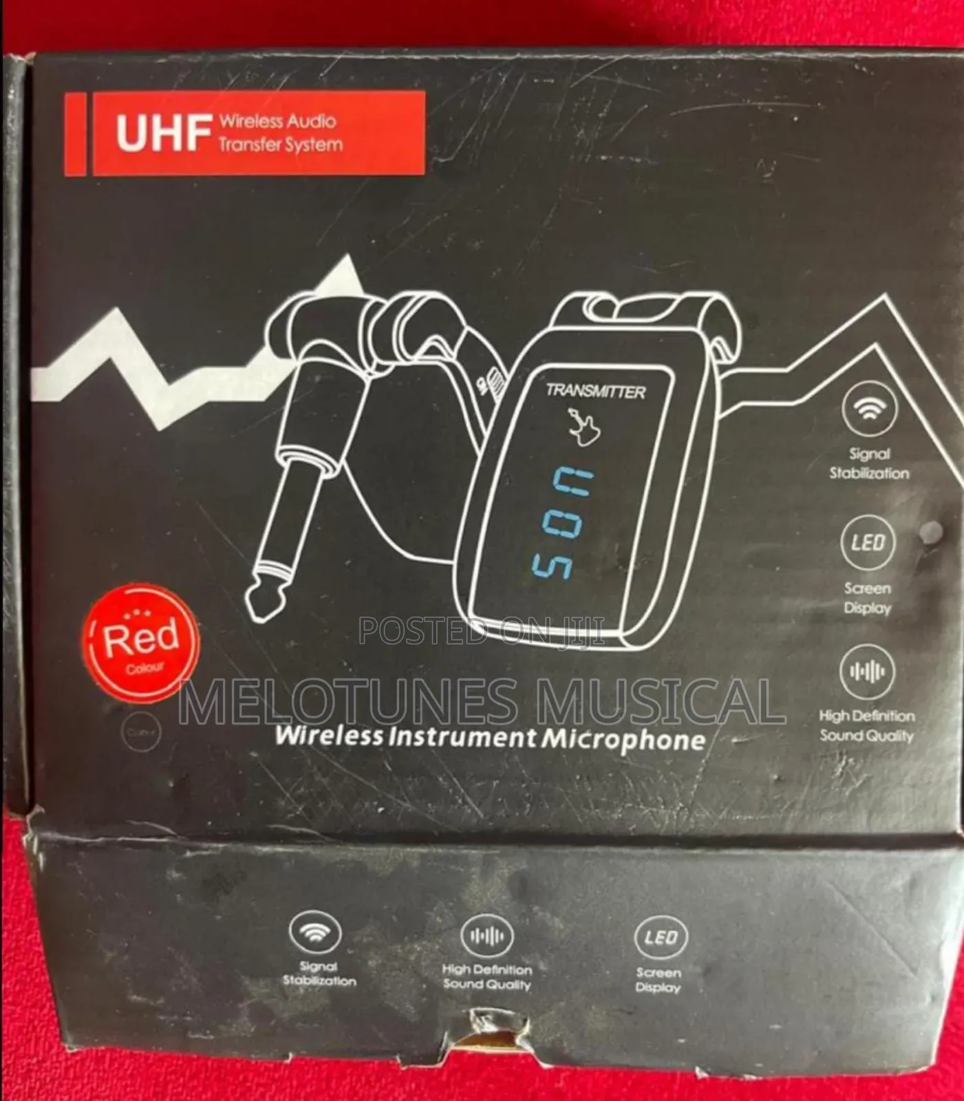 Xvive U2 Wireless Guitar Rechargeable Digital Transmitter and Receiver