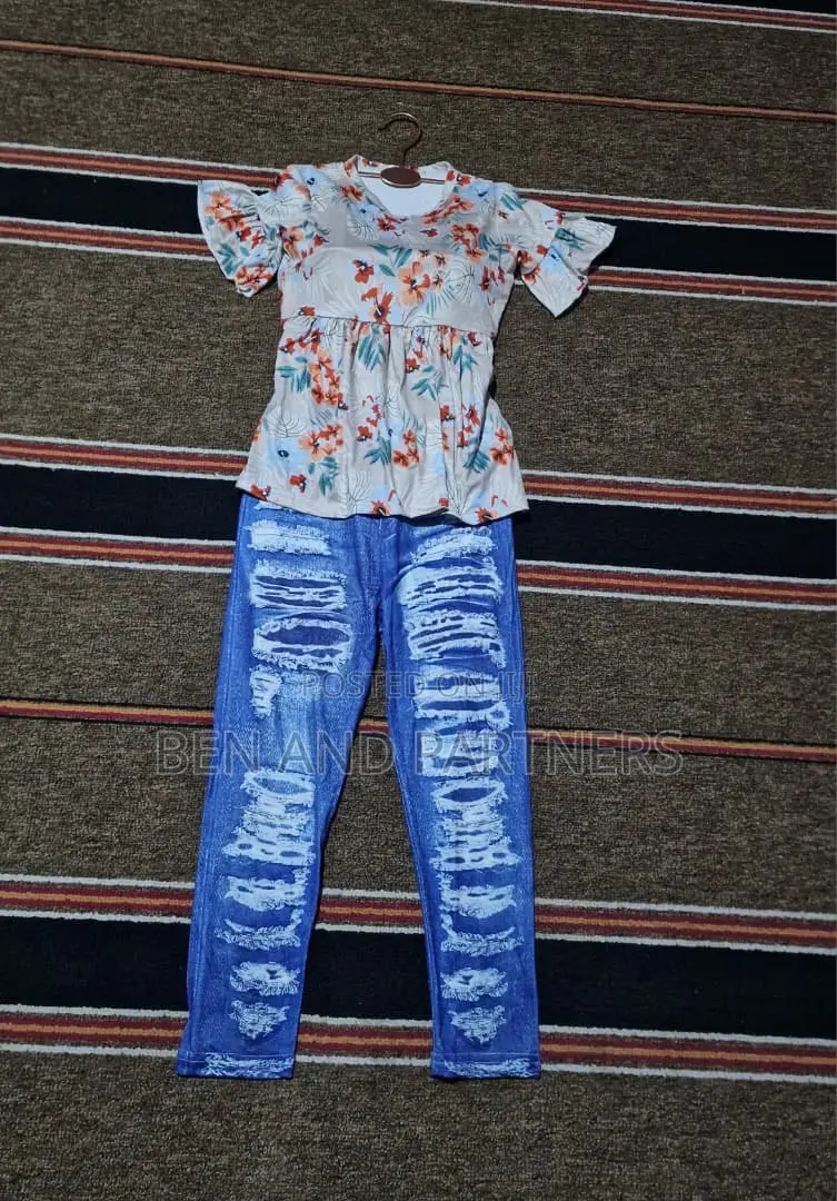 Kids 2pcs Mixed With Dress Bale