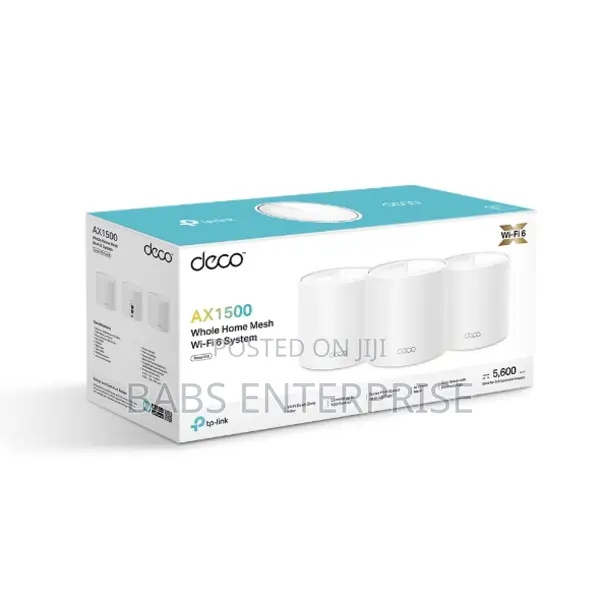 Tp-link Deco X10 Ax1500 Whole Home Mesh Wi-fi 6 System 3 Pack