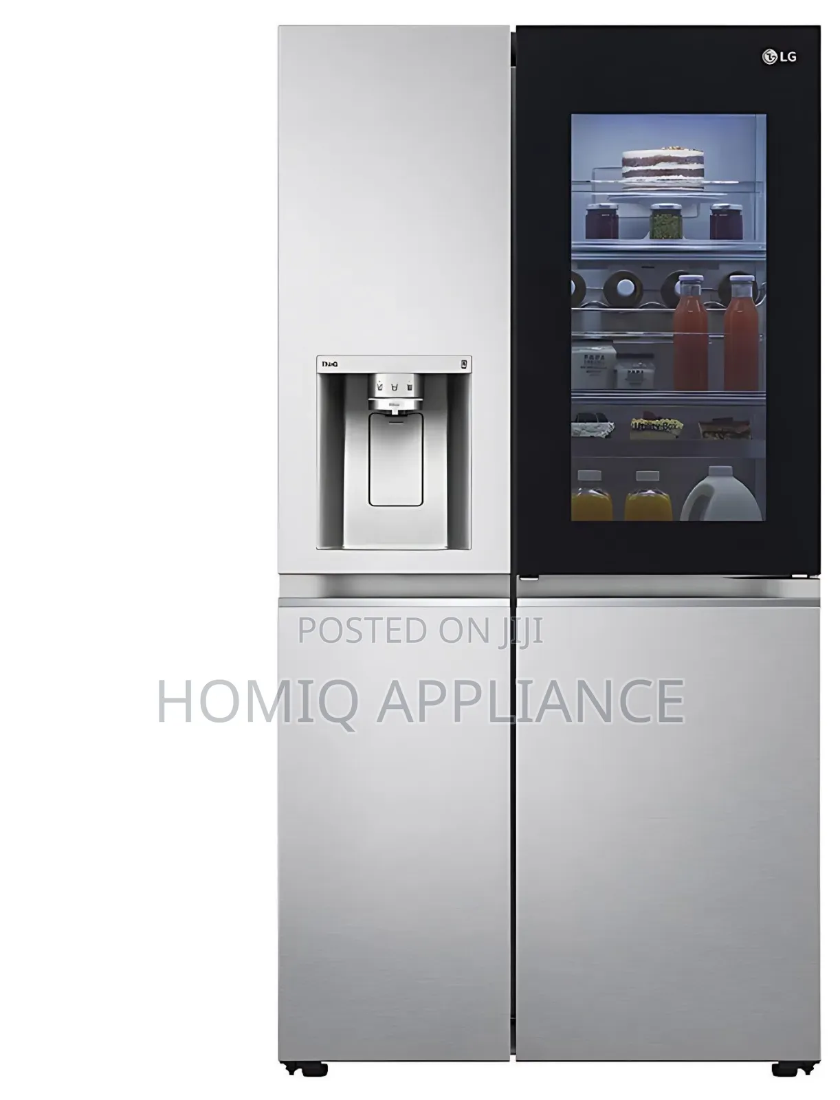 Lg 668l Instaview Door-in-Door Side by Side Inverter Linear Compressor