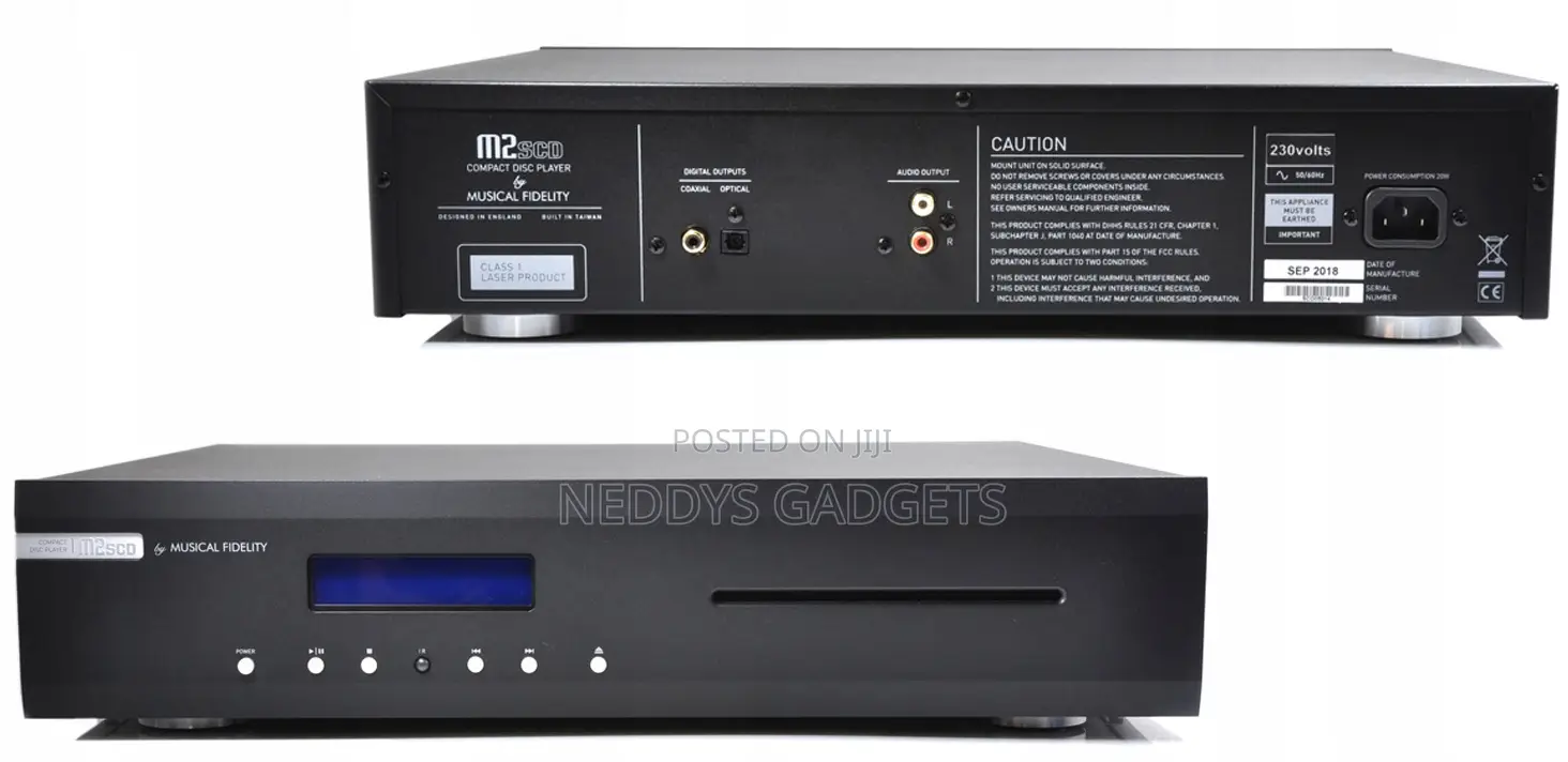 Musical Fidelity M2scd Cd Player , Black