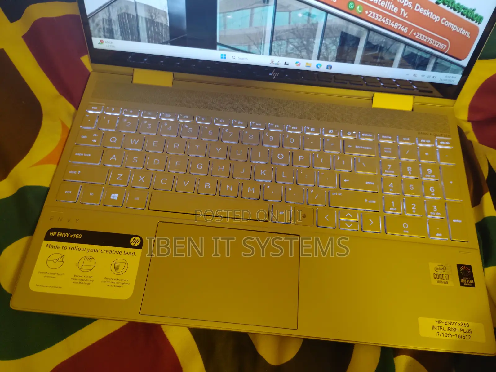 Laptop HP Envy 15t 16GB Intel Core i7 SSHD (Hybrid) 512GB
