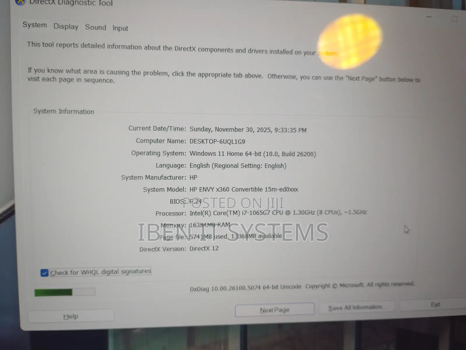 Laptop HP Envy 15t 16GB Intel Core i7 SSHD (Hybrid) 512GB