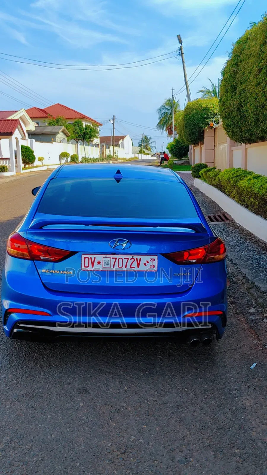Hyundai Elantra Sport Sedan FWD (1.6L 4cyl 6M) 2017 Blue