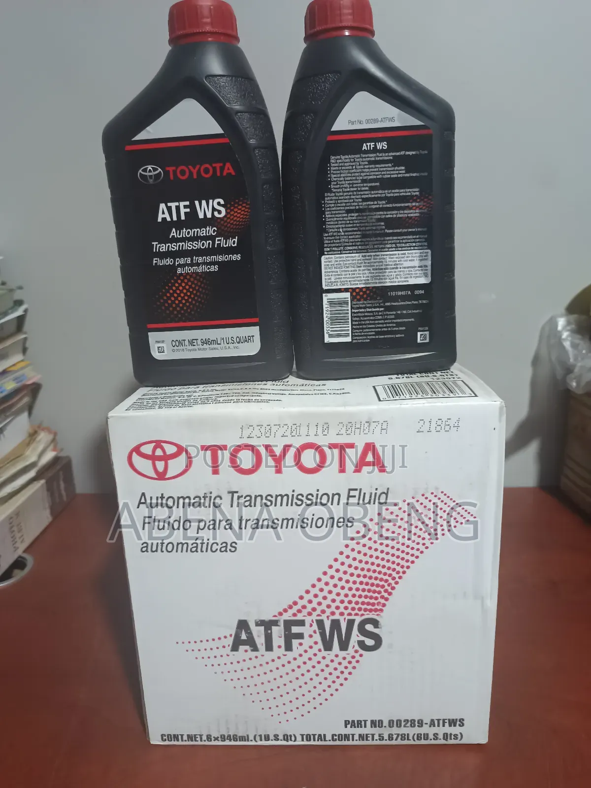 Toyota Atf Ws Automatic Transmission Fluid – 946ml