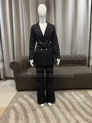 Black Women's Suit- Light Material