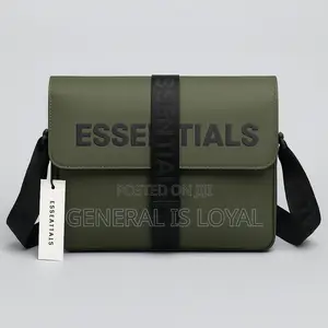 Essential Leather Men Side Bag