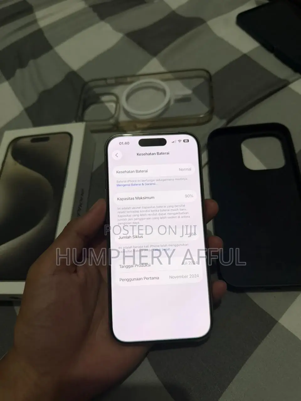 Apple iPhone 15 Pro 128 GB Gray
