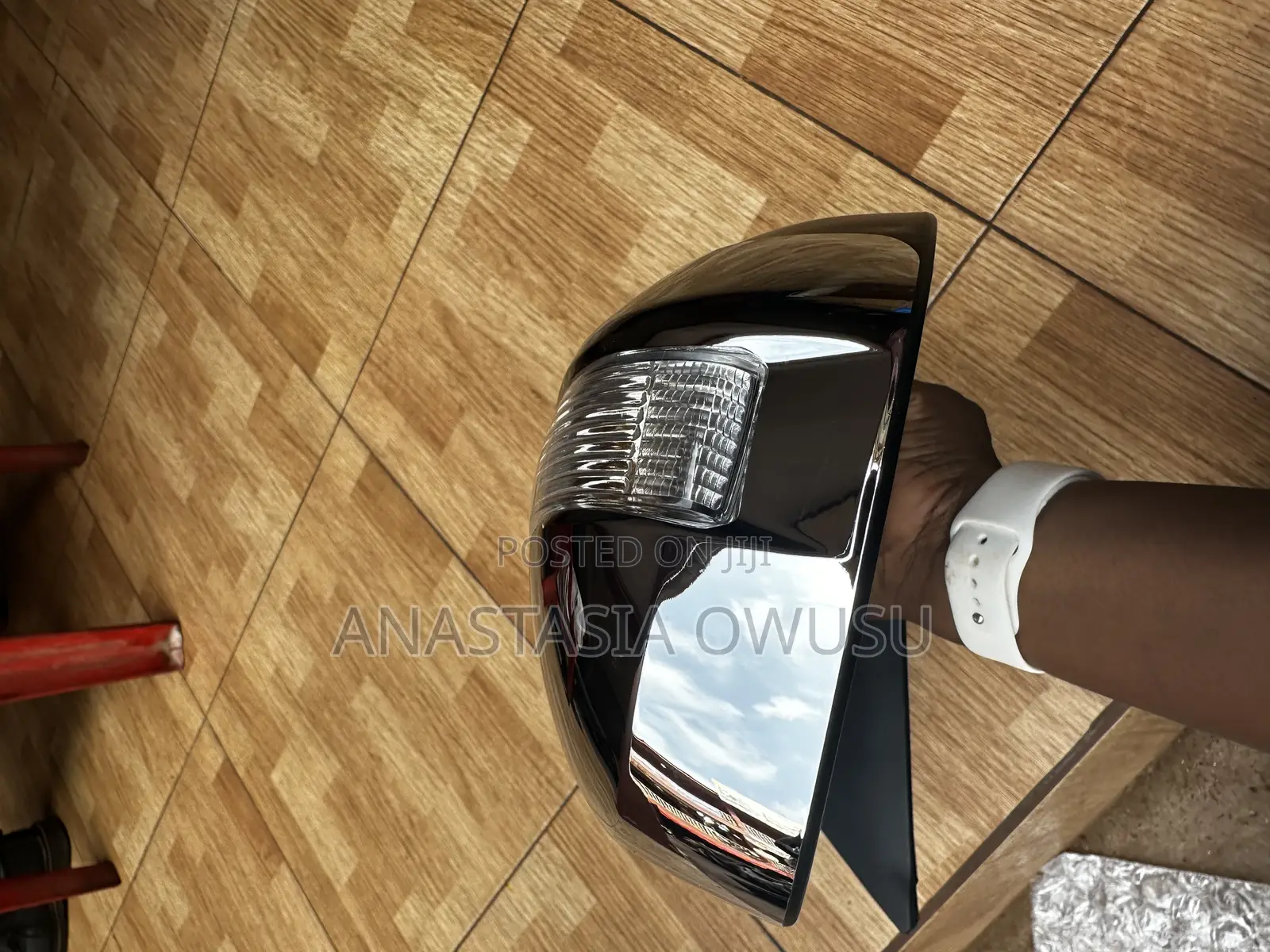 Hilux 2012 -2014 Mirror With Light Chrome
