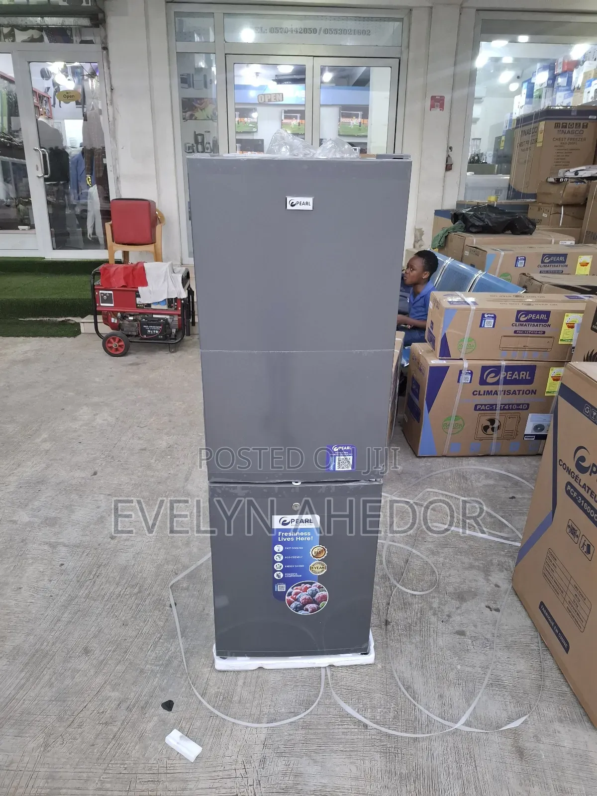 Pearl Fast Frozen Bottom Freezer 157litres Available for Cool Price