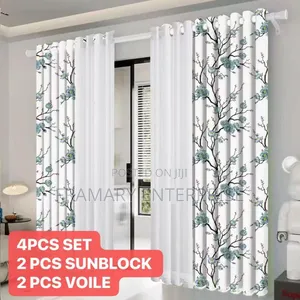 4 Pieces Curtain