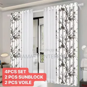 4 Pieces Curtain