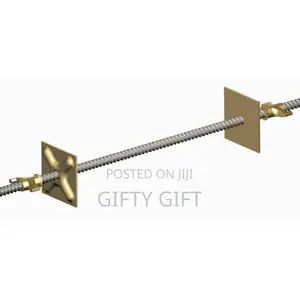 Tied Rod With Waler Plate and Wing Nut