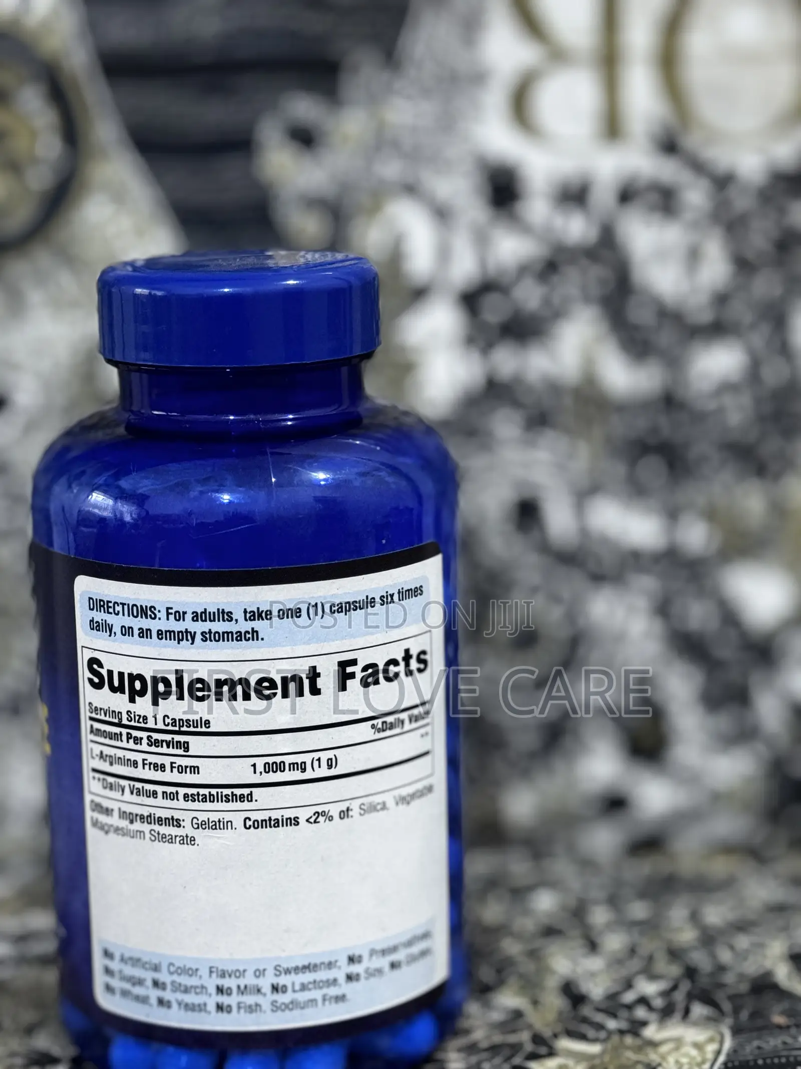 Puritan's Pride L Arginine 1000mg 100 Pill