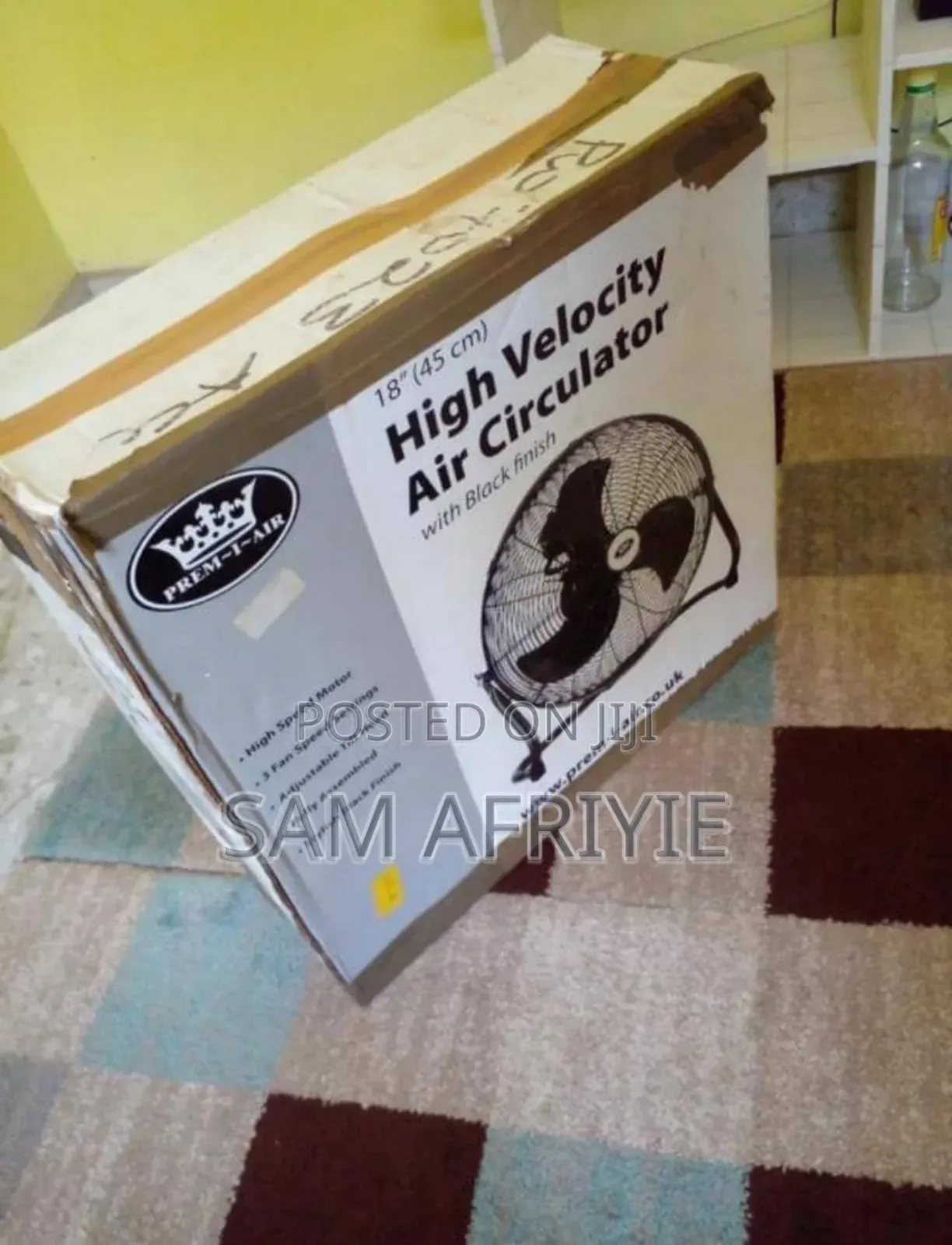 High Velocity Air Circulator