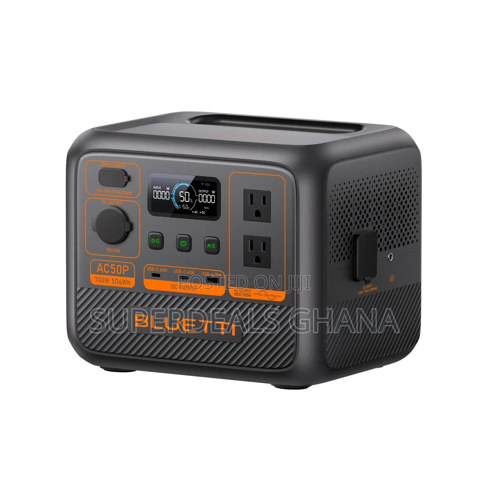 Bluetti Ac50p Portable Power Station | 700w 504wh