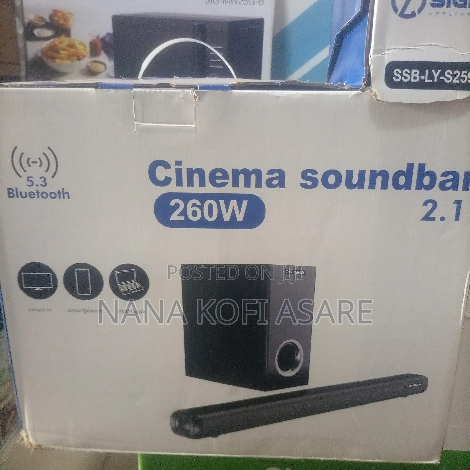 Sigma 2.1ch Sound Bar Speaker