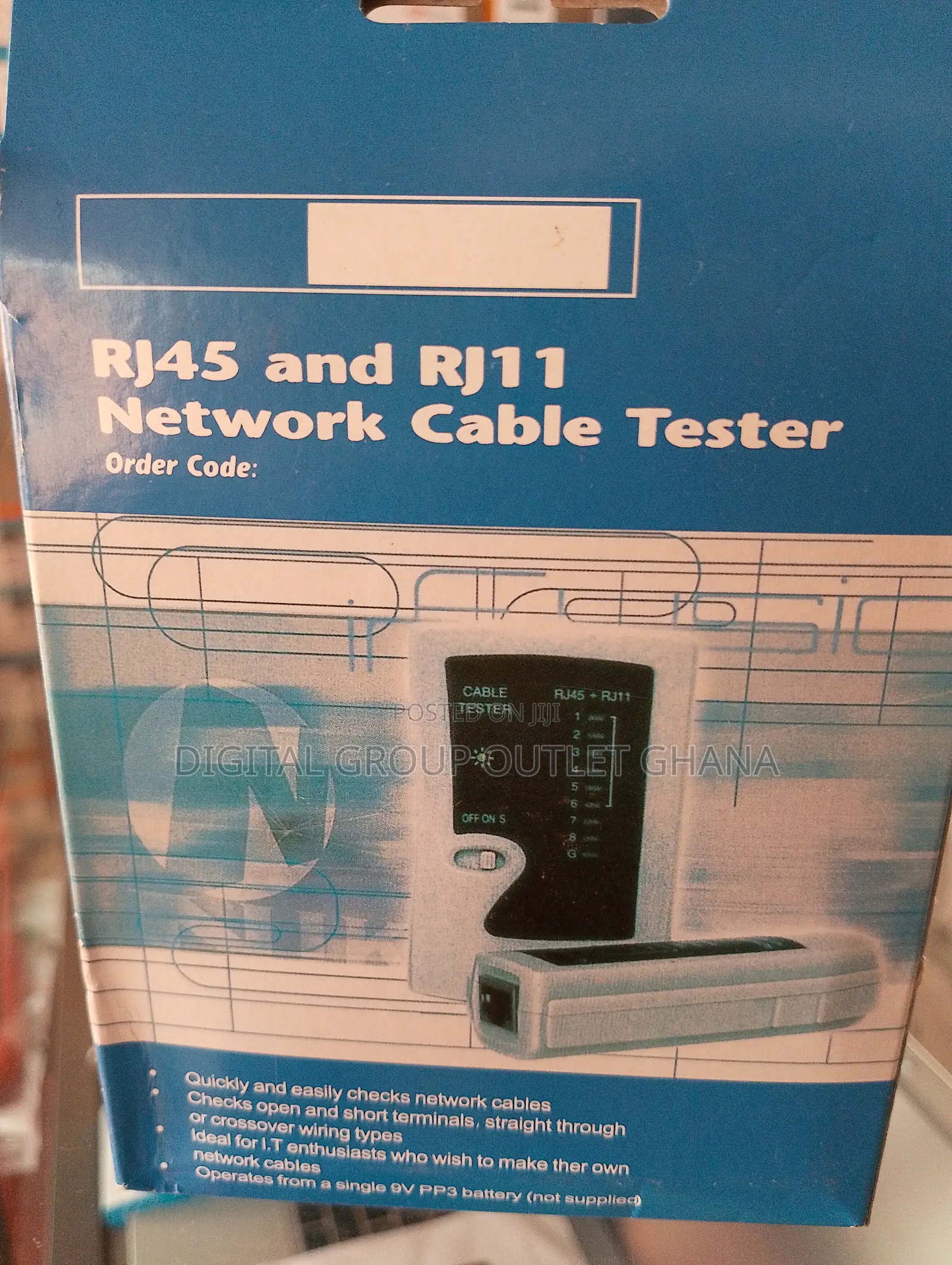 Network Cable Tester - Rj45/Rj11