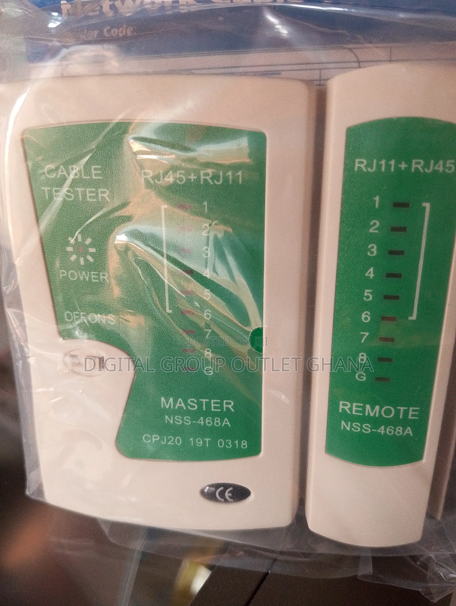 Network Cable Tester - Rj45/Rj11 in Adenta - Measuring & Testing Tools ...