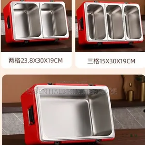 Compartment Insulated Food Warmer Set