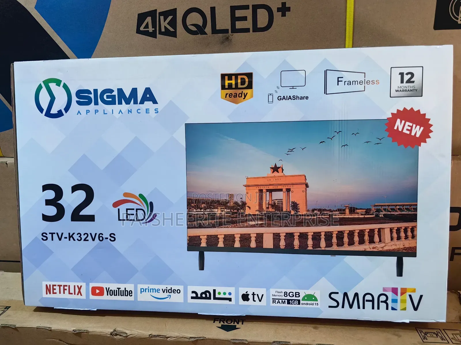 Sigma Smart 32inches Tv