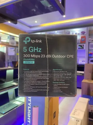Tp-Link Cpe610 5ghz 300mbps 23dbi Outdoor Cpe