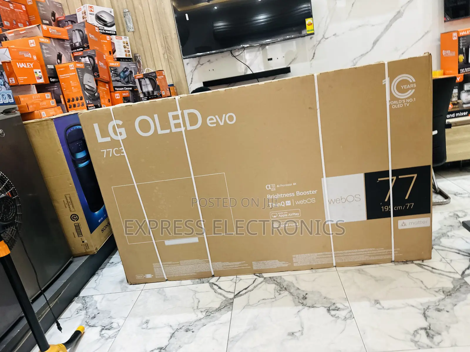 Call and Order for 77”C3 Oled Smart Television Lg