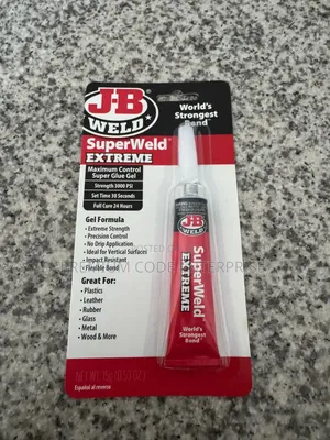 J-b Weld Superweld Extreme, Instant Adhesive Super Glue Gel For Metals