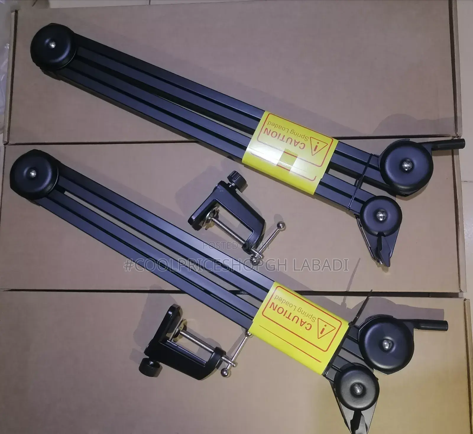 Microphone Stand Heavy Duty Adjustable Suspension Boom Holder