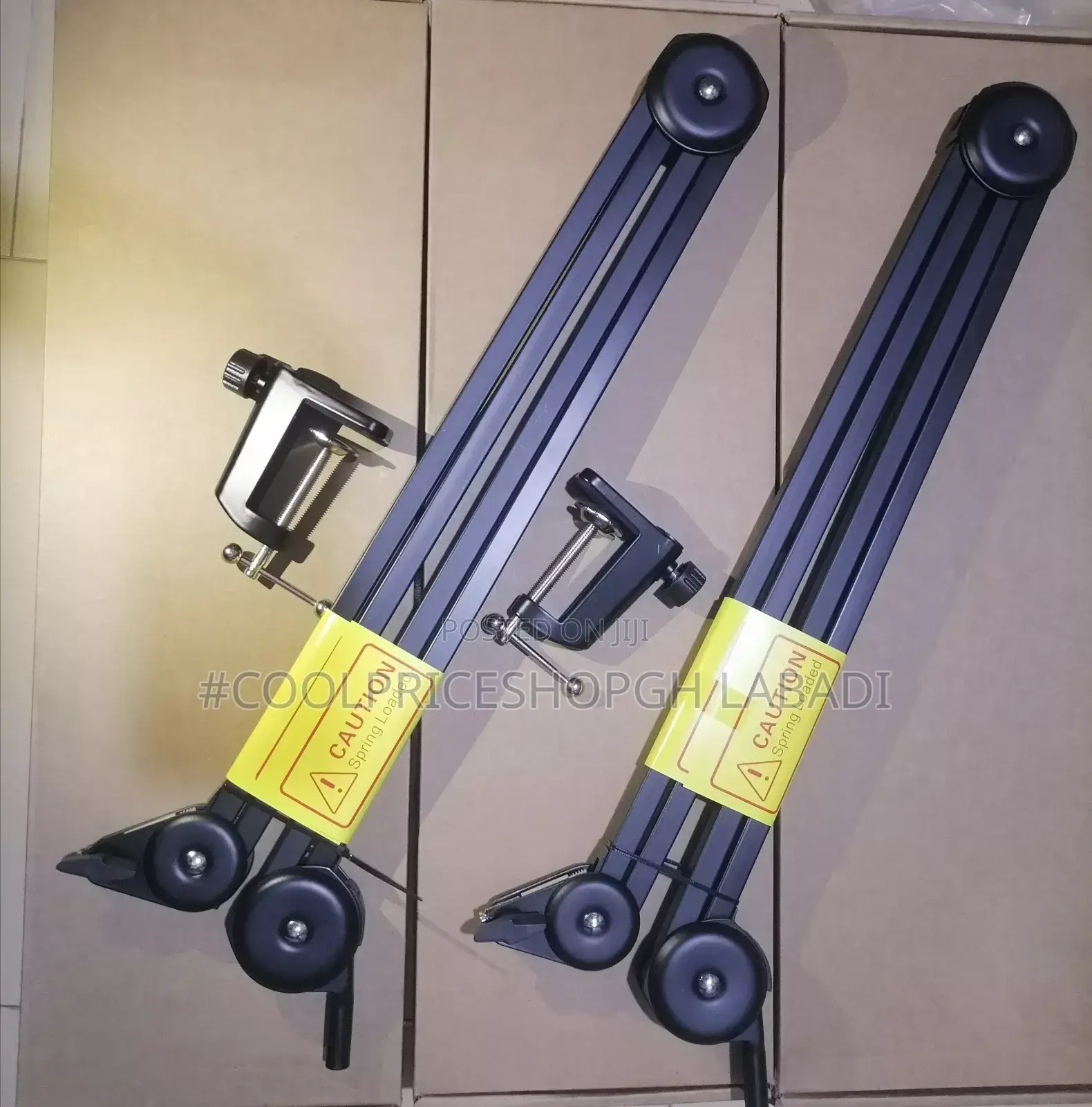Microphone Stand Heavy Duty Adjustable Suspension Boom Holder