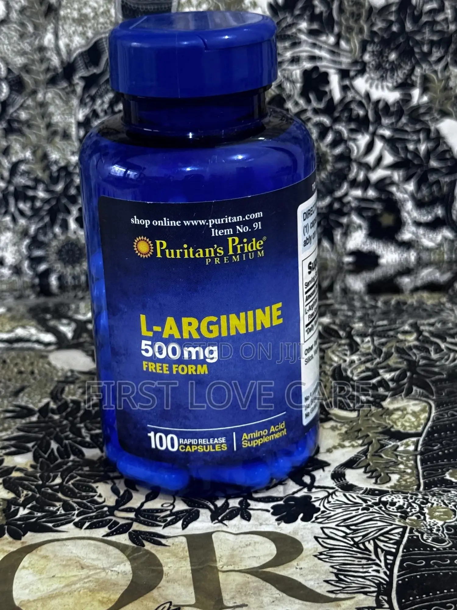 Puritan's Pride L Arginine 500mg