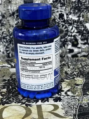 Puritan's Pride L Arginine 500mg