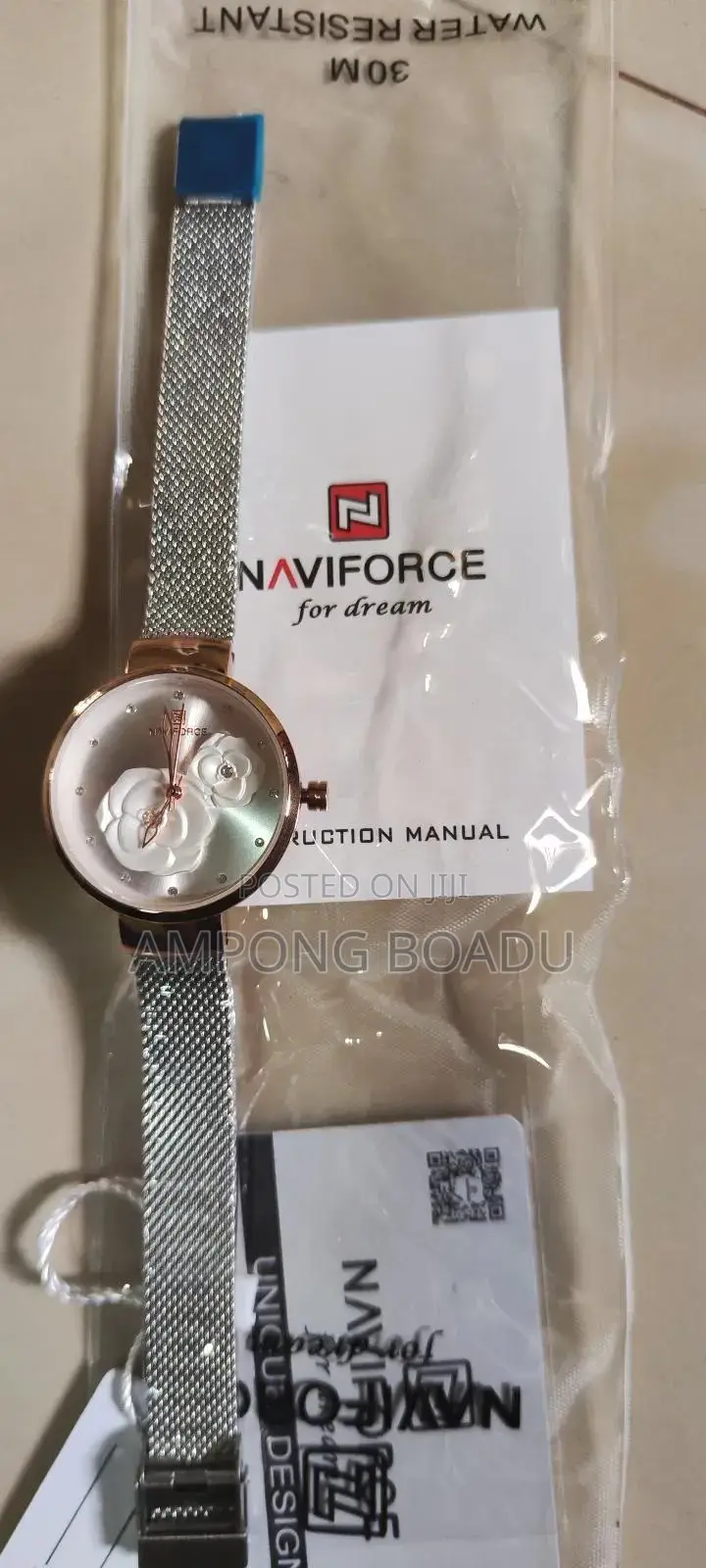 Naviforce Ladies Mesh Watch