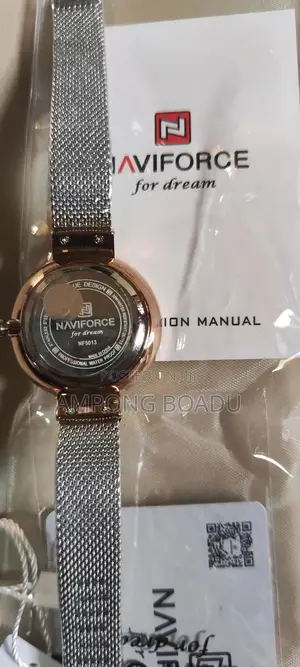 Naviforce Ladies Mesh Watch