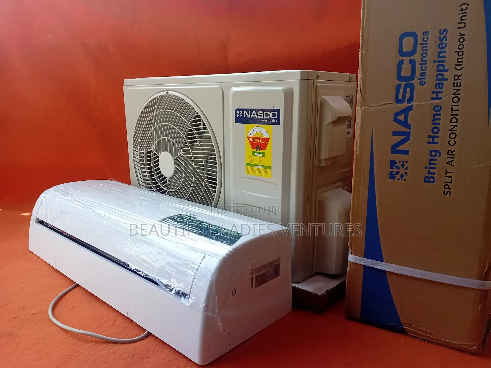 Modern Nasco 1.5hp Efficient Cooling Split Ac With Silent Operation