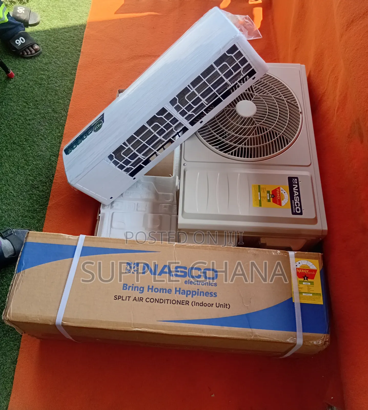 Nasco 1.5 Hp Wall-Mount Split Ac With Fast Cooling Technology
