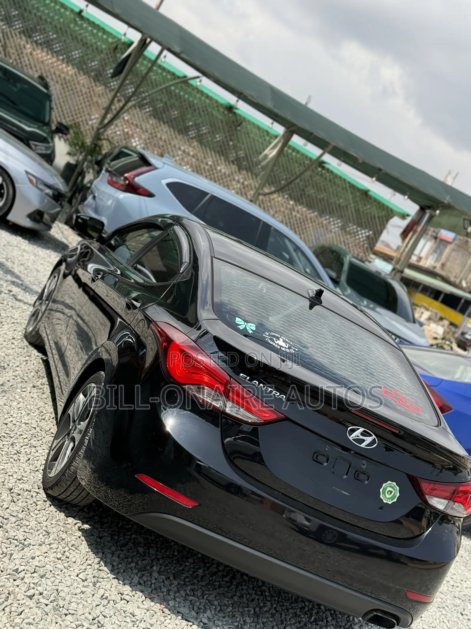 Hyundai Elantra Sport 4dr Sedan (2.0L 4cyl 6A) 2015 Black