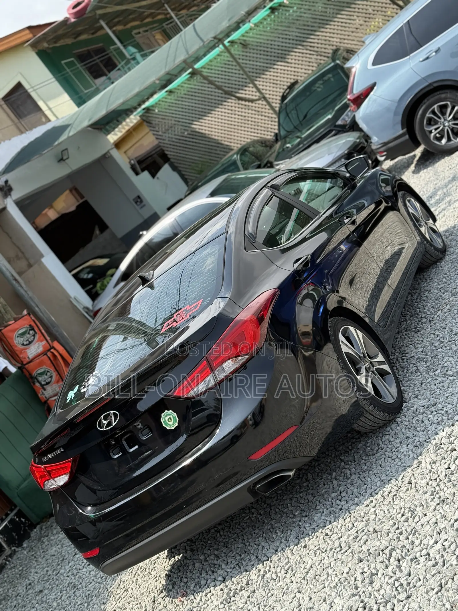 Hyundai Elantra Sport 4dr Sedan (2.0L 4cyl 6A) 2015 Black