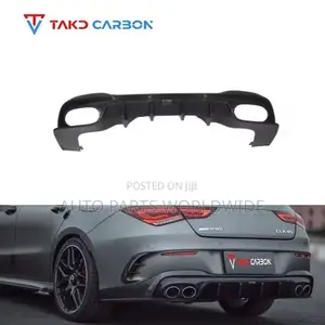 Mercedes Benz Cla 45amg Rear Bumper Diffuser 2020-2023