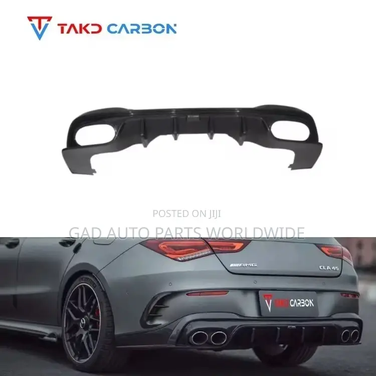 Mercedes Benz Cla 45amg Rear Bumper Diffuser 2020-2023