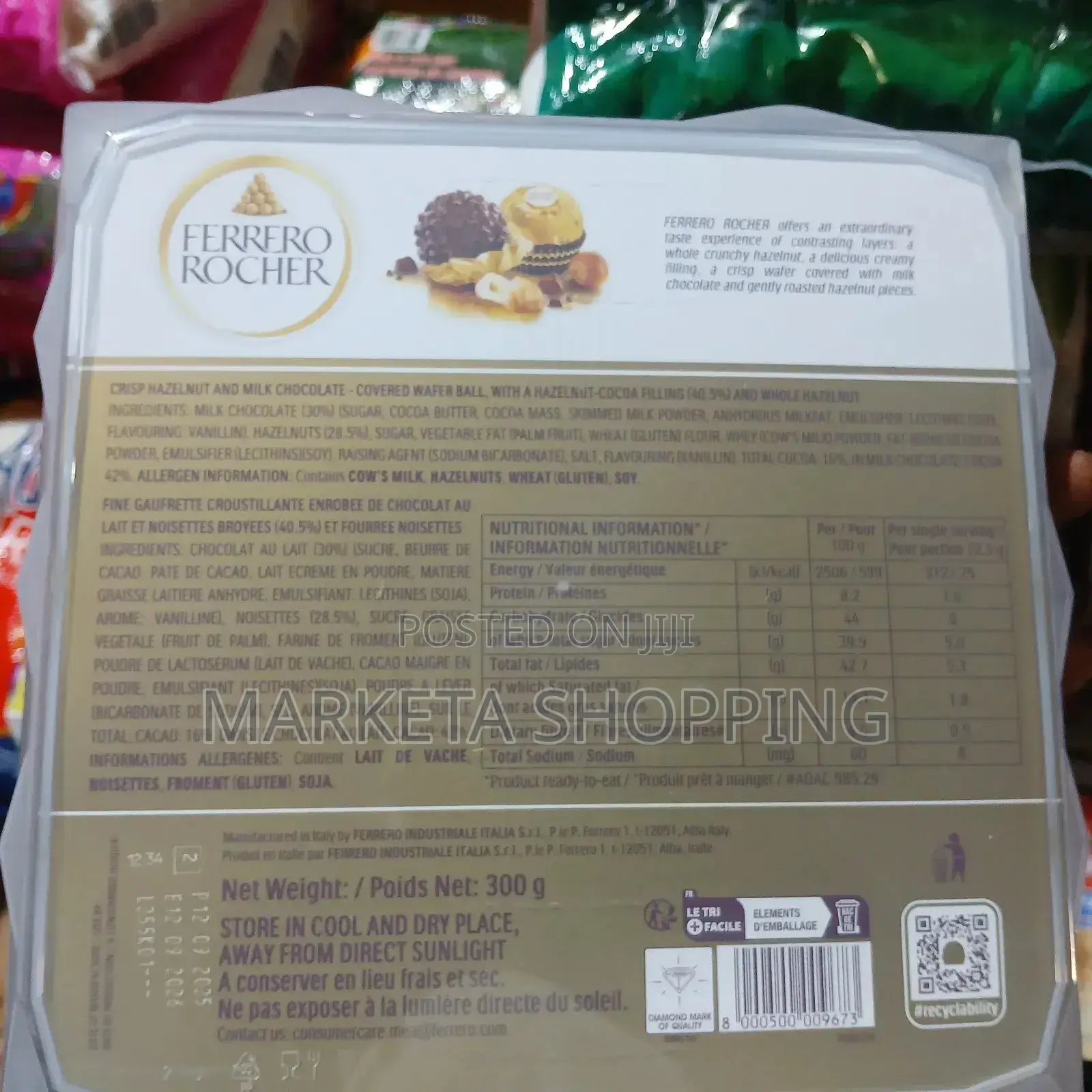 Ferrero Rocher Chocolate 300g