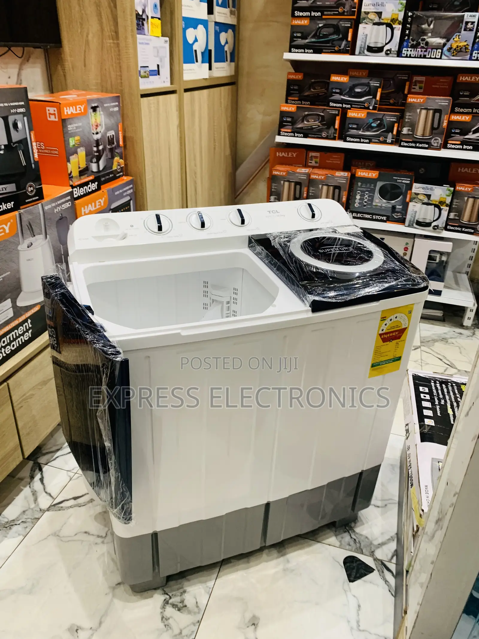 Zealous Sleek White 11kg Top Load Twintub TCL Wm