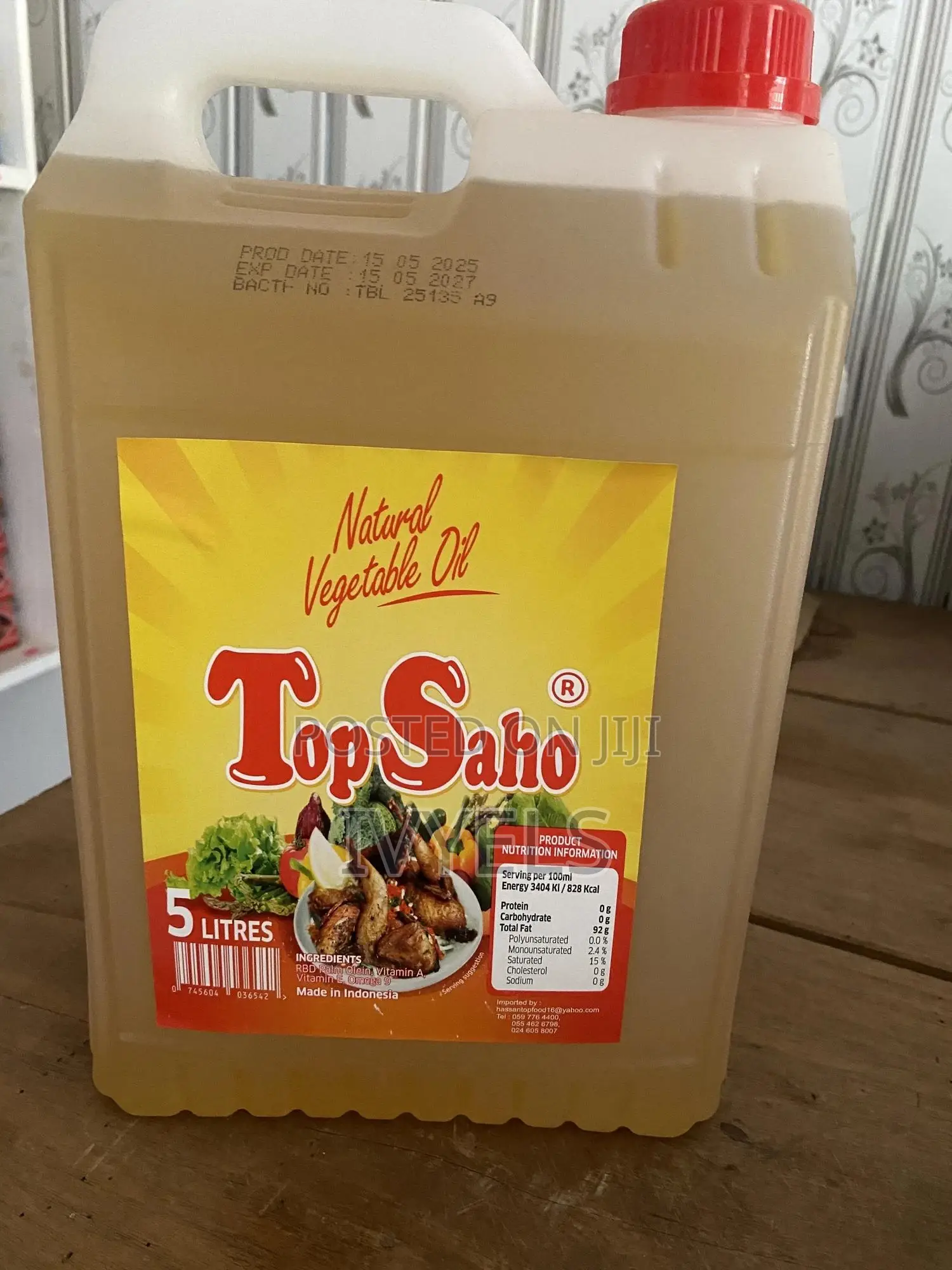 Oil 5l Available