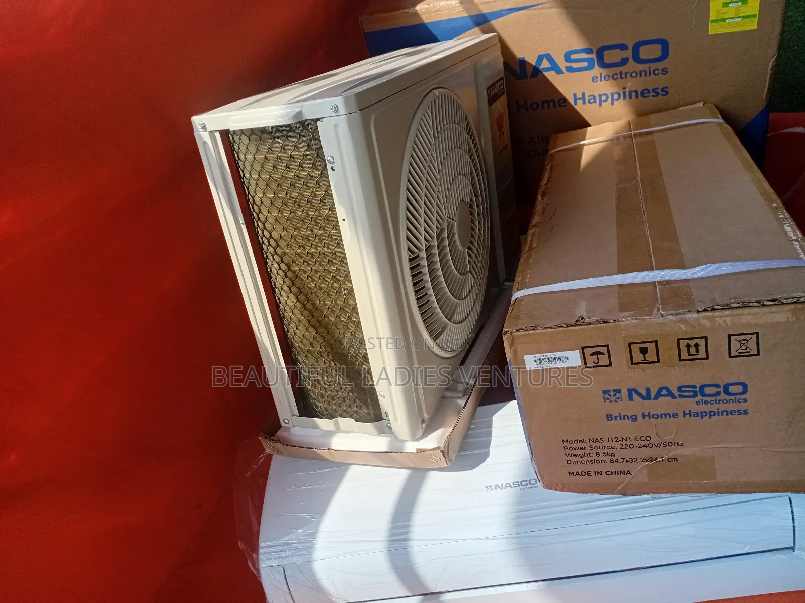 Nasco 1.5hp Goofy Breeze Split System Giving You Happy Chill Feeling