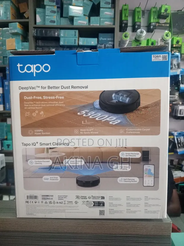 Tp-Link Tapo Rv20 Max Plus 5300pa Robot Vacuum and Mop Cleaner 2