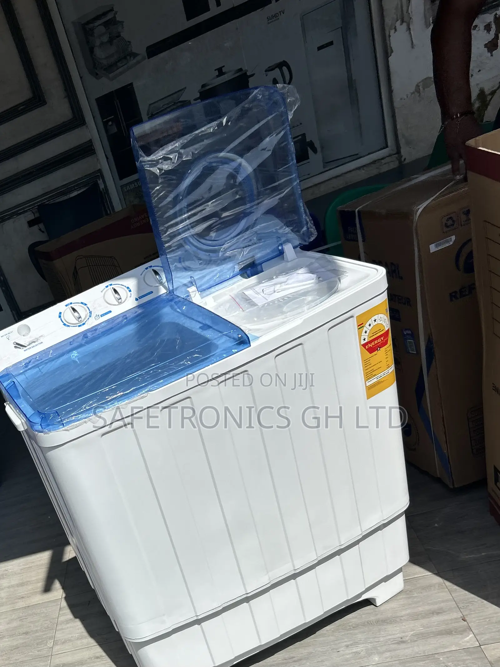 Get Sleek White 13kg Topload Semiautomatic Zara Washer