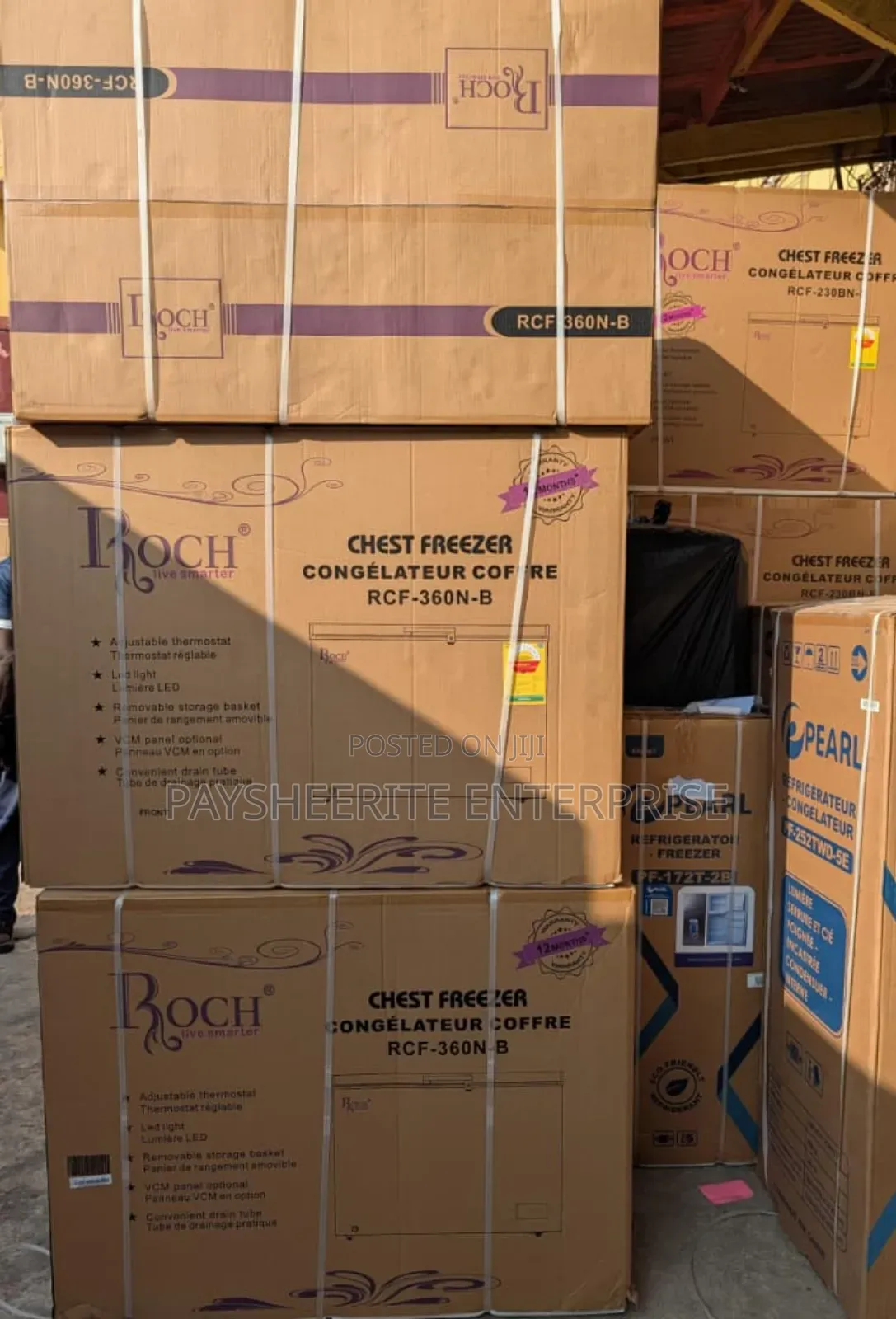 316l Roch Chest Freezer 3799gh