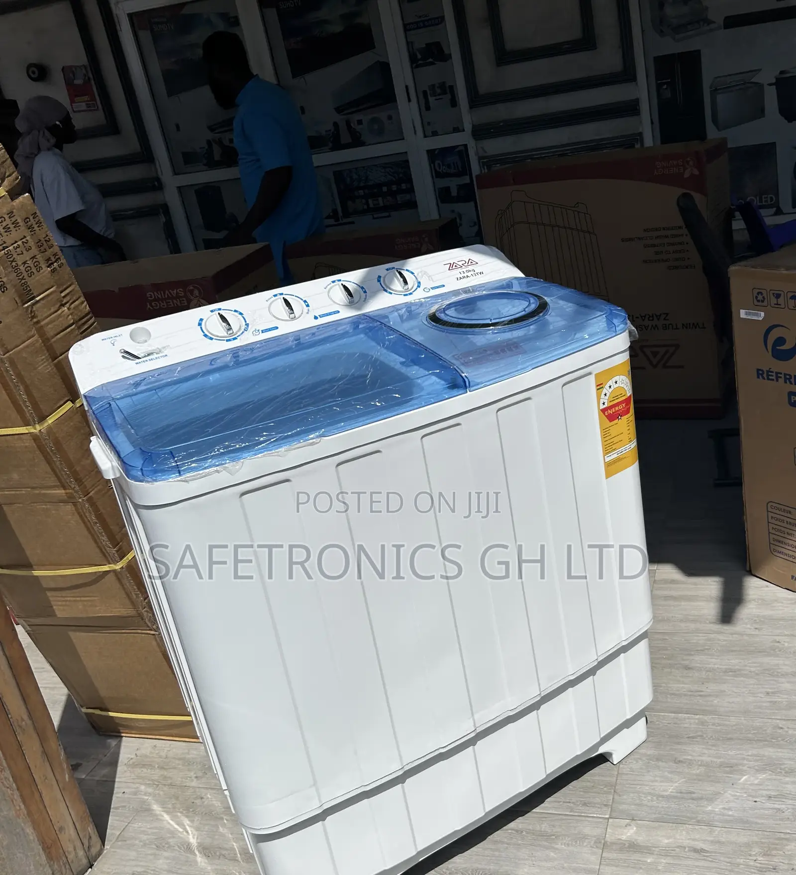 Call for Authentic Zara Topload Semiautomatic 13kg Washer
